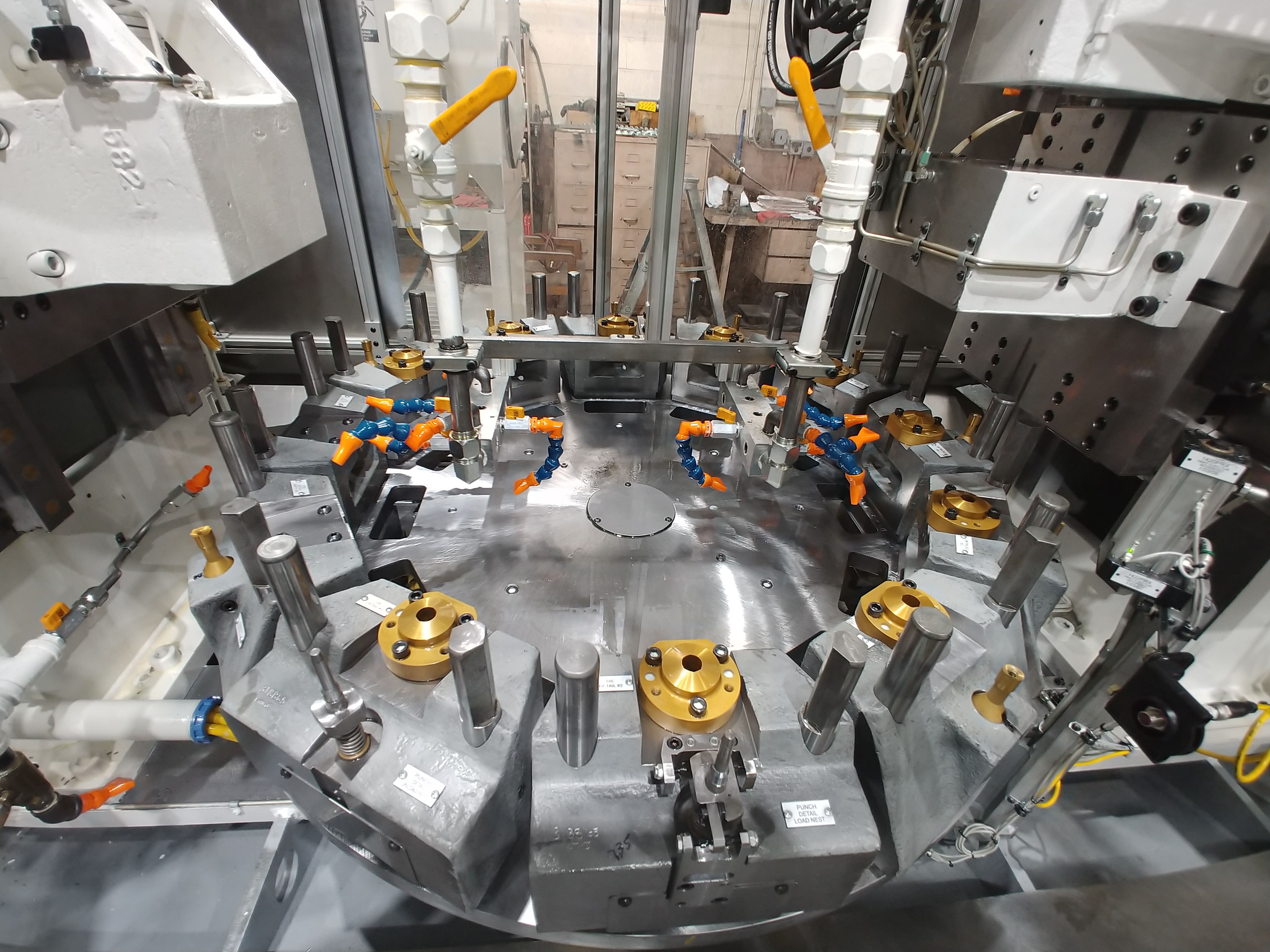 Blind Spline Machine Fixtures, Tooling